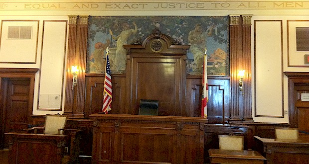 Orange County Regional History Center historic courtroom.  MORE: AboutOrlando.com